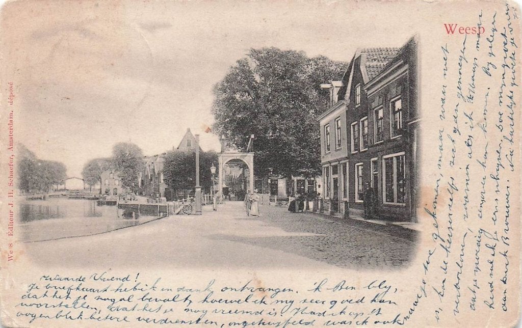703-457-047 Weesp, Verzenden, Voor 1920, Noord-Holland