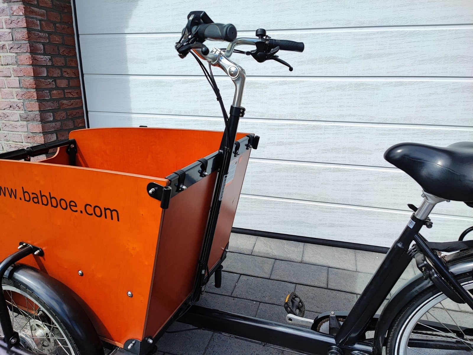 Zeer nette bakfiets Babboe Big Elektrisch, Fietsen en Brommers, Fietsen | Bakfietsen, Ophalen, 4 kinderen of meer, Elektrisch