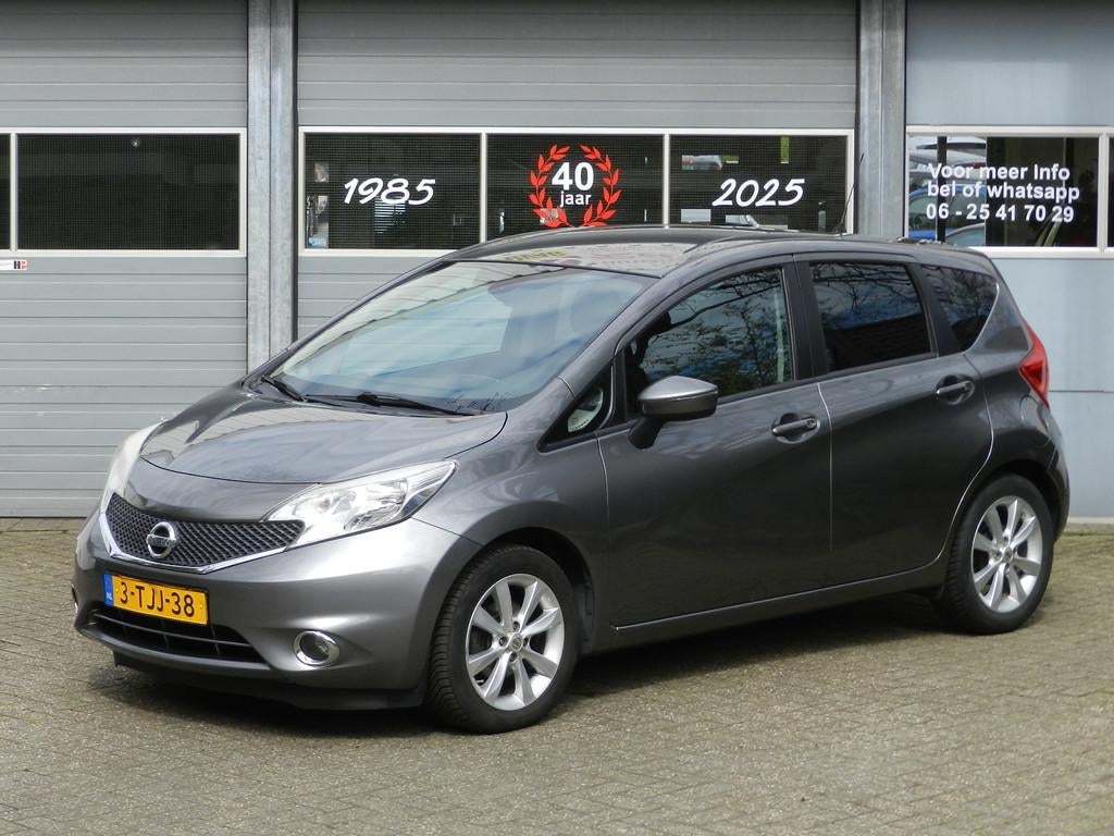 Nissan Note 1.2 DIG-S Connect Edition Climat en Cruise contr, Voorwielaandrijving, Stof, Gebruikt, Zwart