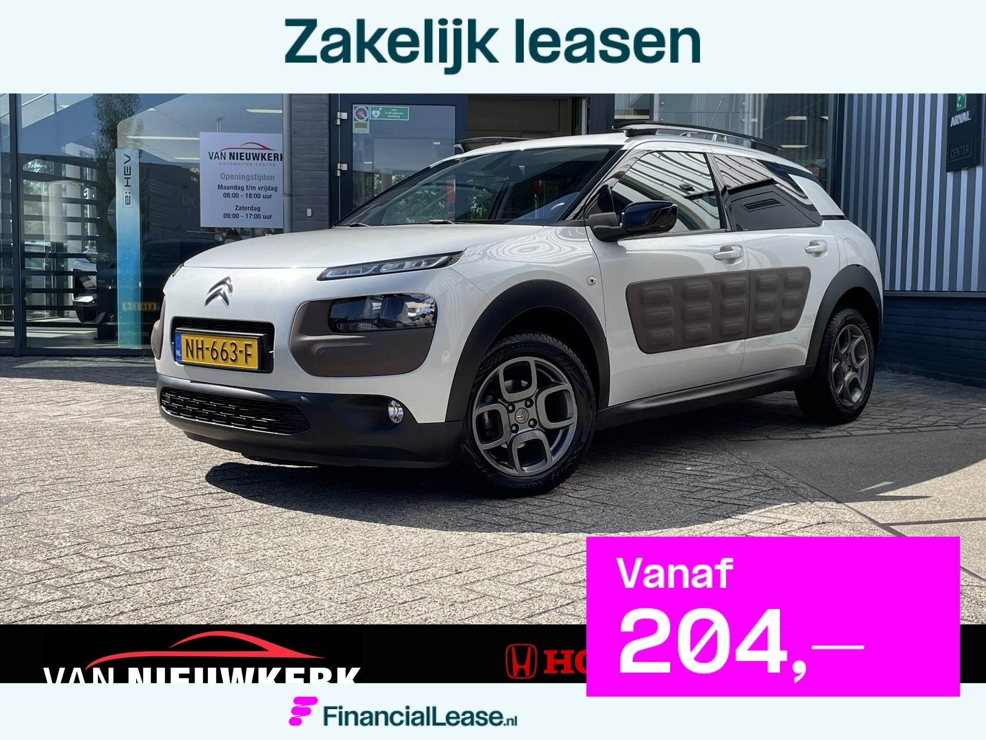 CITROEN C4 Cactus PureTech Automaat SHINE | Navi | Trekhaak, Automaat, 12 maanden, Stof, 82 pk