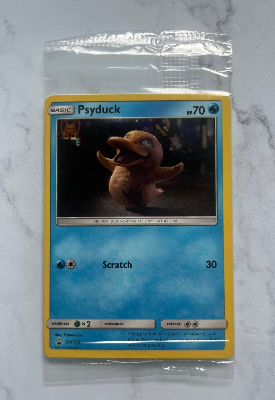 Sealed Psyduck SM199, Hobby en Vrije tijd, Verzamelkaartspellen | Pokémon, Ophalen of Verzenden, Zo goed als nieuw, Losse kaart