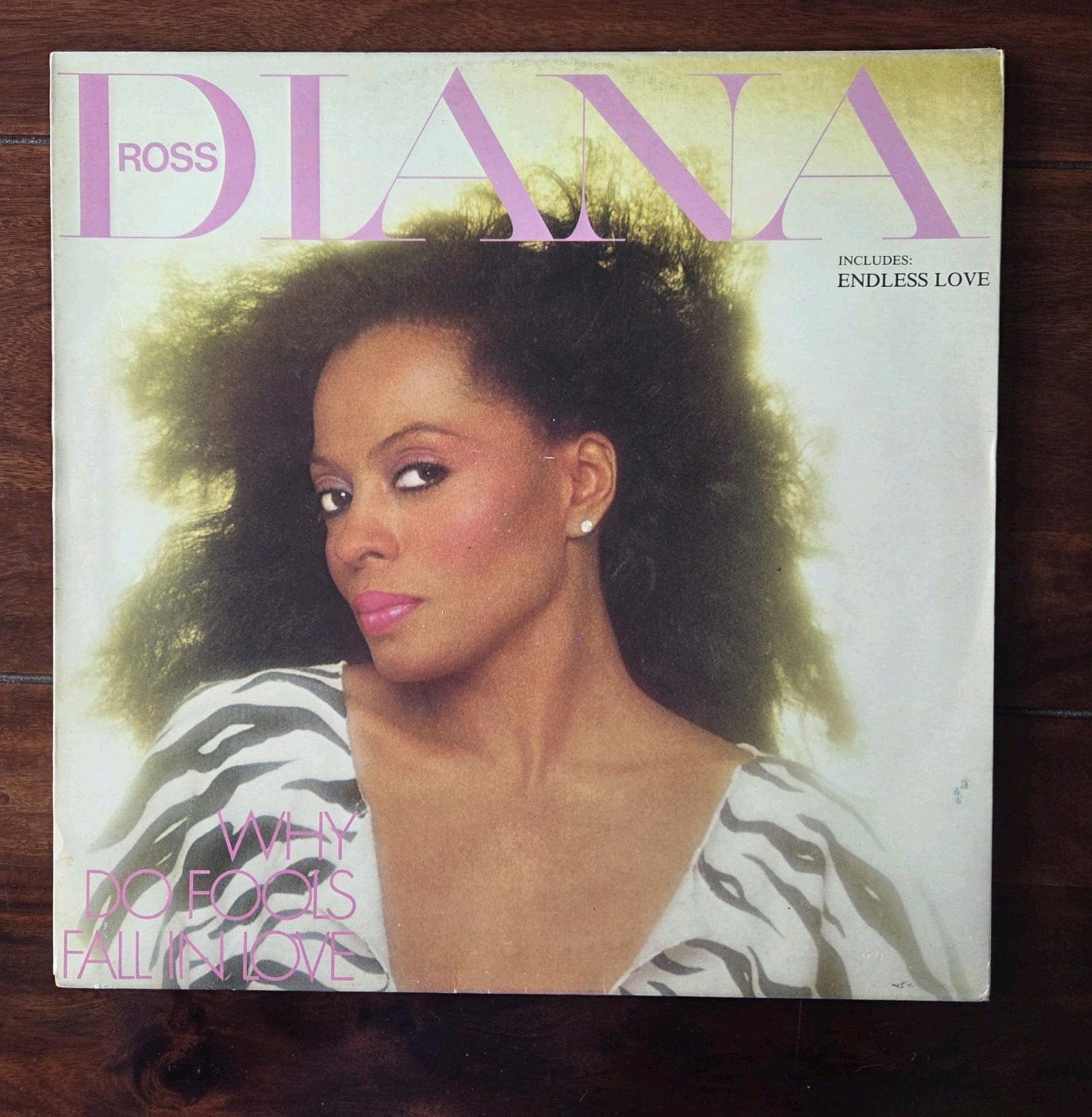 Diana ross why' do fools fall in love LP, Ophalen of Verzenden, LP