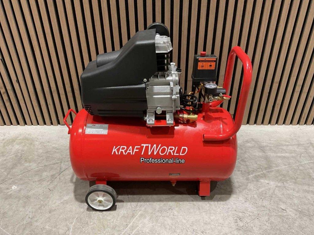 50/25 Liter luchtcompressor 1400W - 8 bar Kraftworld‼️, Ophalen, 6 tot 10 bar, Nieuw, 25 tot 100 liter
