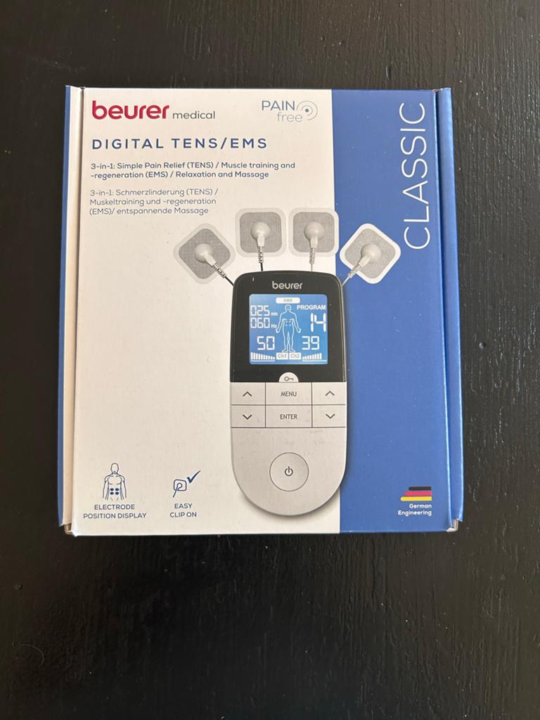 Beurer TENS/EMS Digital Spierstimulator - Pijnverlichting, Ophalen of Verzenden, Nieuw, Overige typen