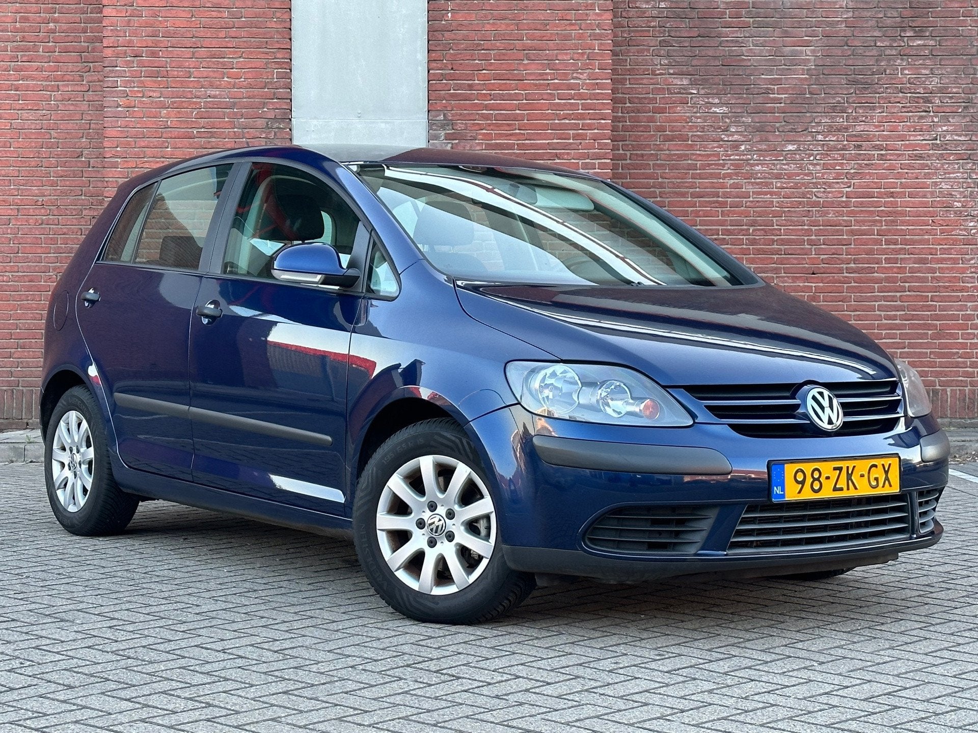 Volkswagen Golf Plus 1.9 TDI Comfortline|AUTOMAAT|AIRCO|CRUI, Auto's, Gebruikt, 4 cilinders, Blauw, Automatische klimaatregeling