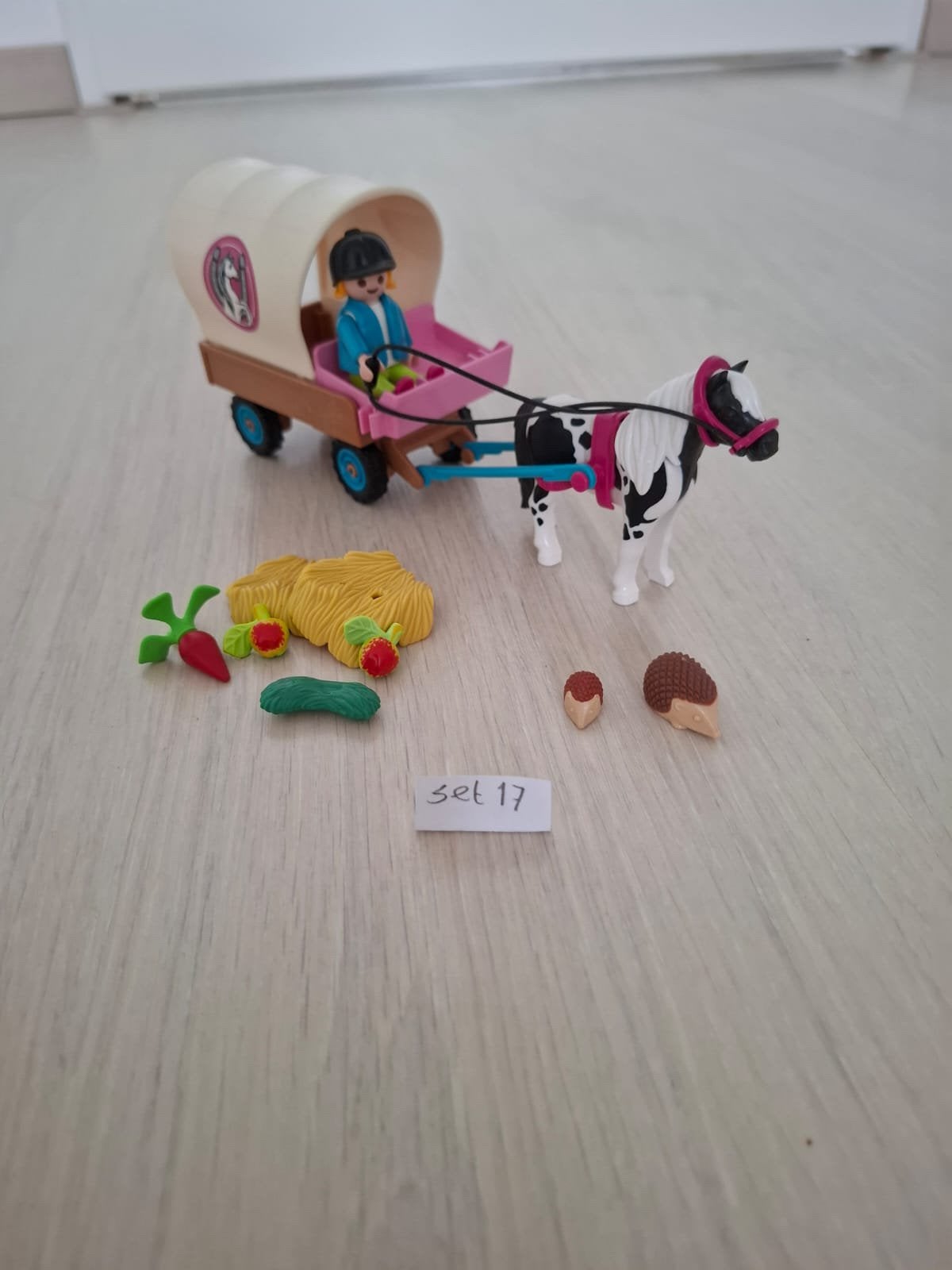 Playmobil poppetjes en paarden setjes., Ophalen, Zo goed als nieuw