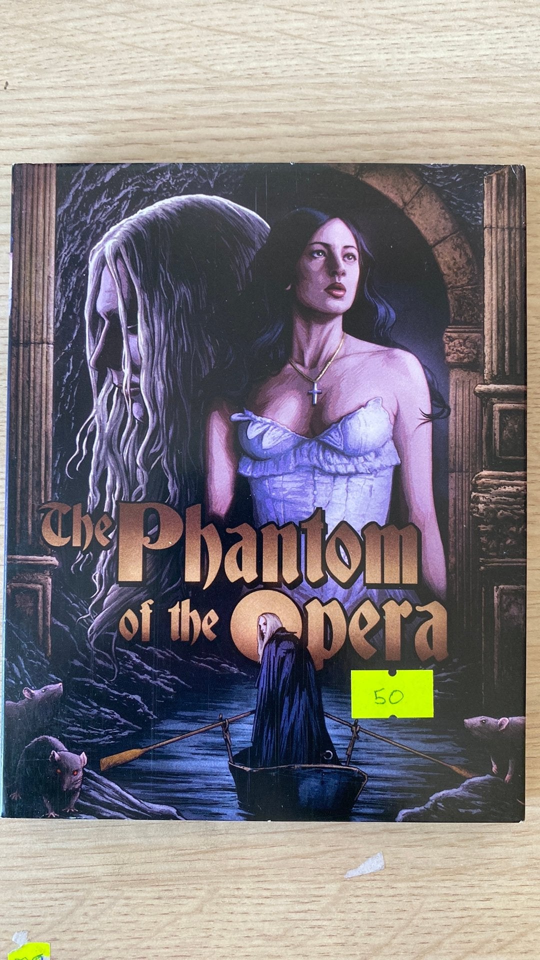 The phantom of the opera blu ray, Ophalen of Verzenden, Zo goed als nieuw, Horror