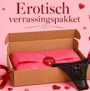 Erotisch verrassingspakket t.w.v. €200,-, Hobby en Vrije tijd, Ophalen of Verzenden, Nieuw
