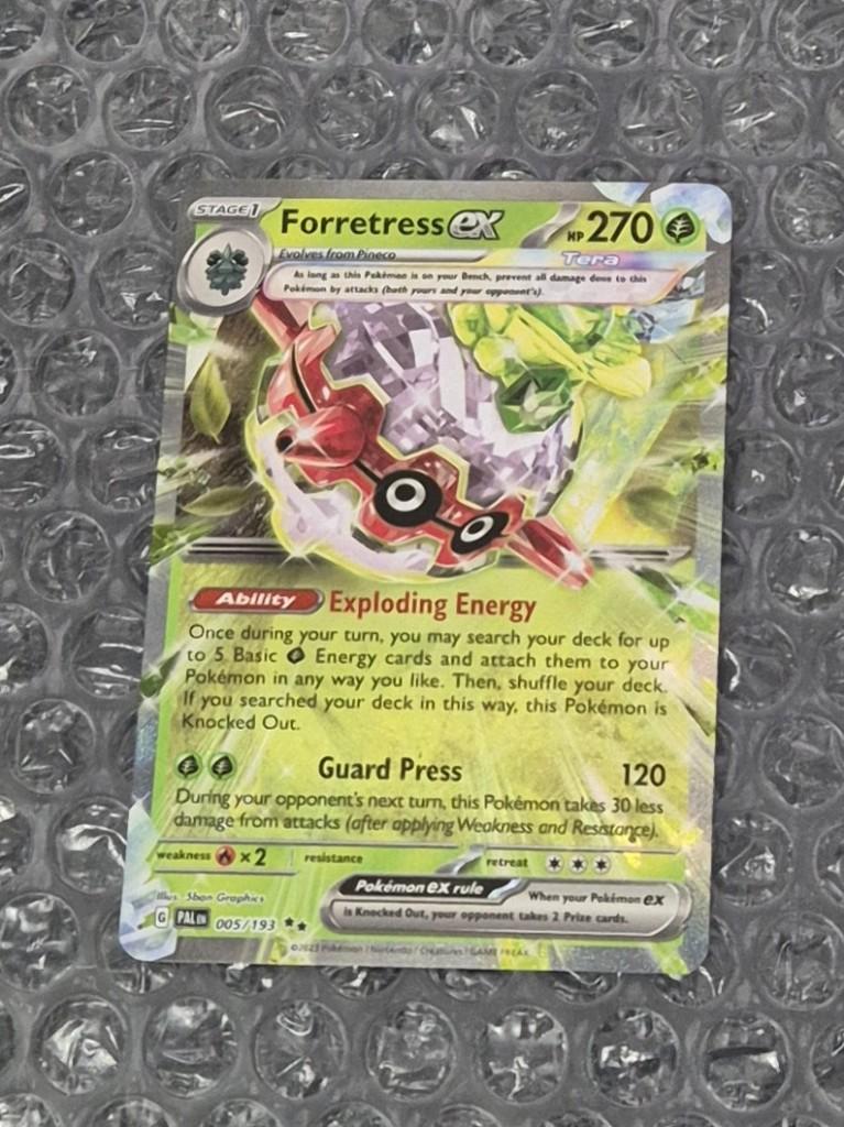Forretress ex 002/091 Paldea Evolved Scarlet & Violet PAL
