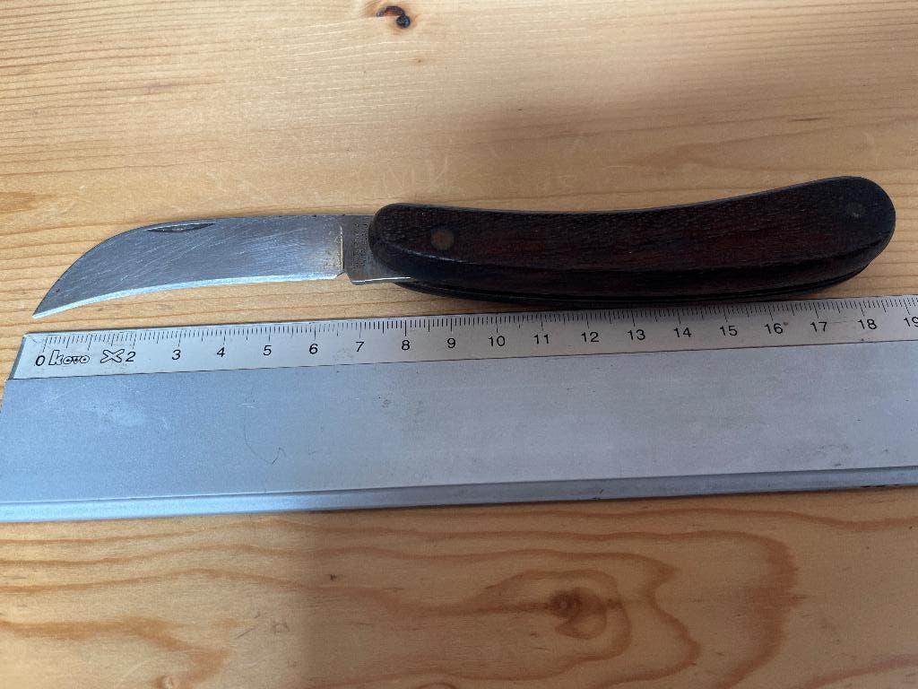 Victorinox snoeimes met houten handvat, Ophalen, Gebruikt