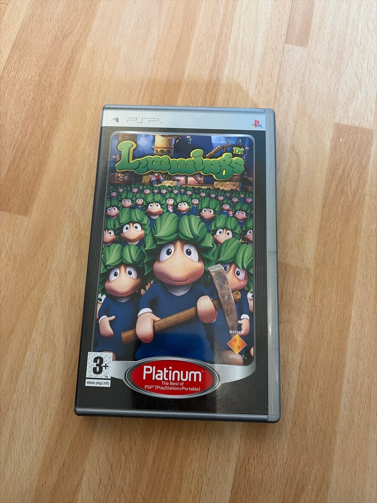 Lemmings PSP Platinum - Het beste van PSP, Ophalen of Verzenden, Gebruikt, PSP, Met games