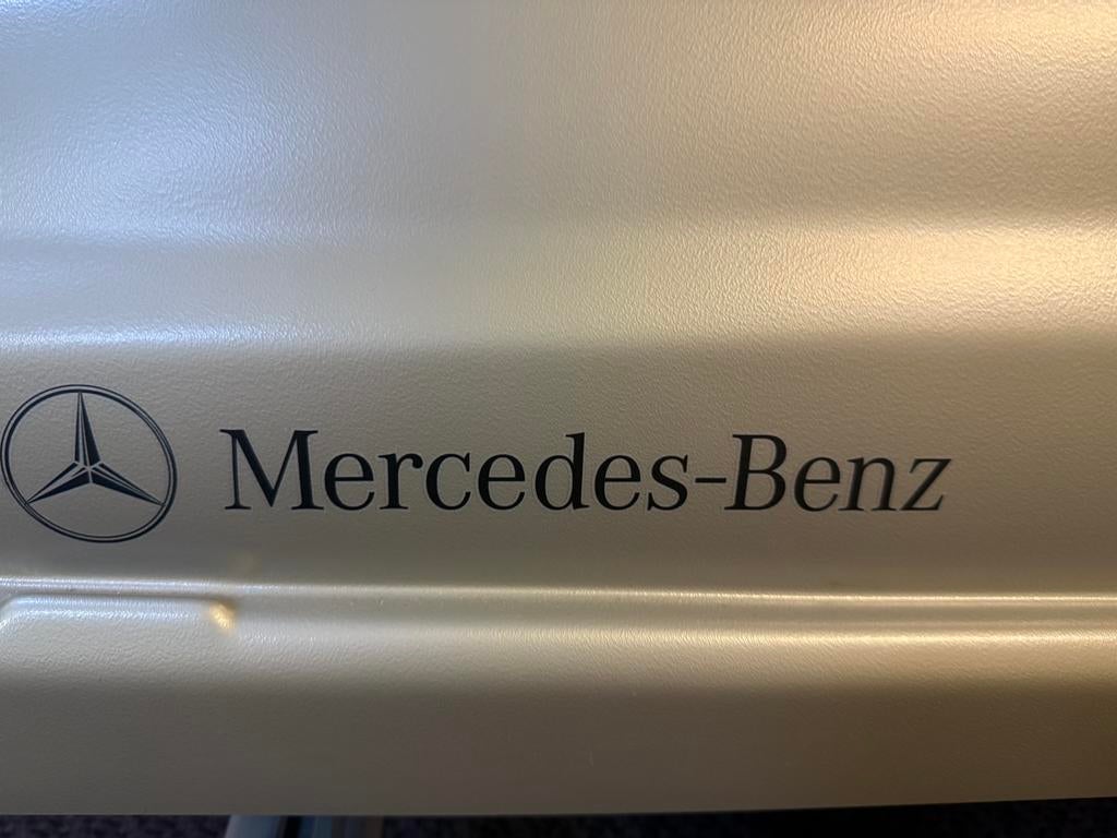 Originele Dakkoffer Mercedes Benz incl dakrails, Ophalen, Zo goed als nieuw