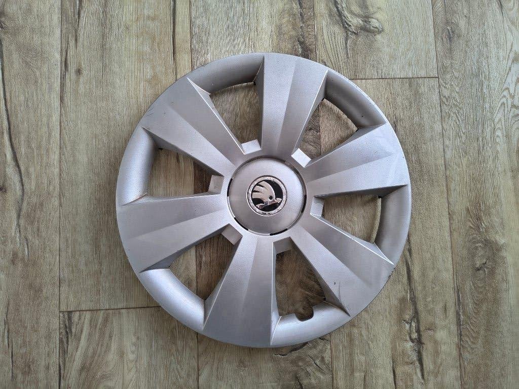 Mooie wieldop Skoda, velgdop 42 cm - 16 inch., Gebruikt, Onb, Ophalen of Verzenden, Onb
