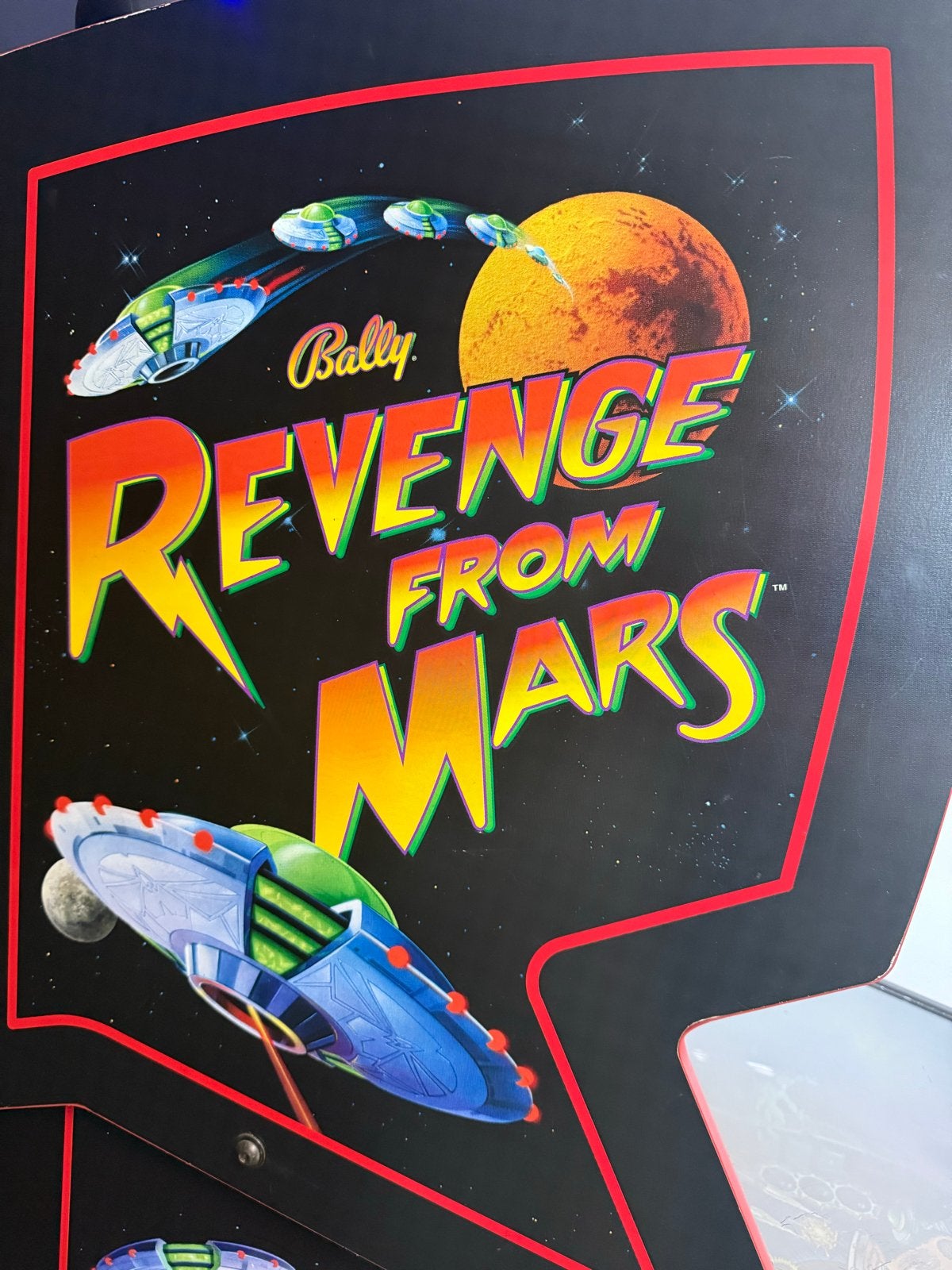 Bally Revenge From Mars Flipperkast - Pinball 2000, Ophalen, Gebruikt, Elektronisch, Bally