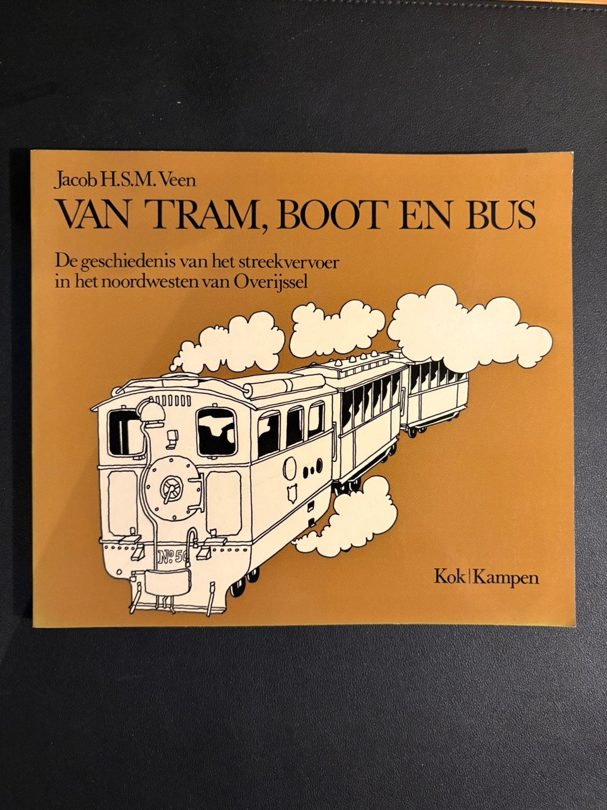Van tram, boot en bus - OV in noordwest Overijssel (1978), Ophalen of Verzenden, Zo goed als nieuw, Tram, Boek of Tijdschrift