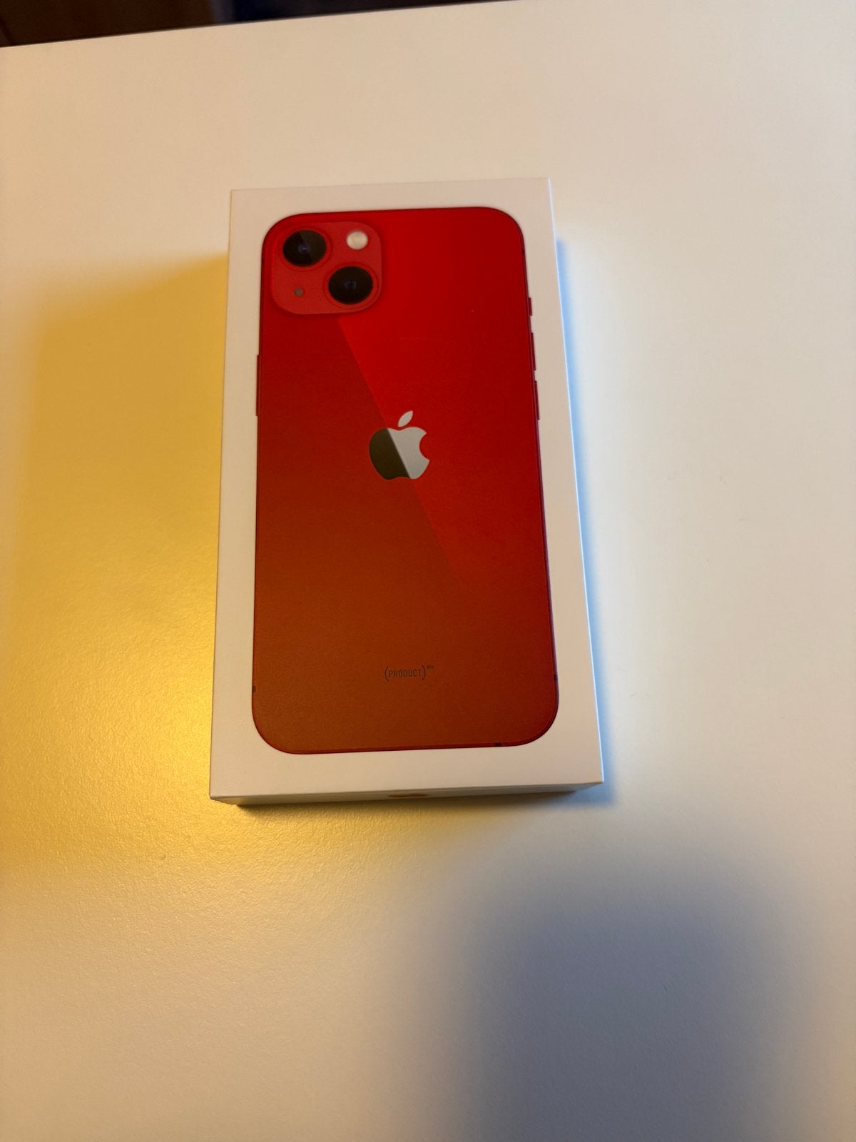 iPhone 13 (PRODUCT)RED 128GB - Minimale gebruikerssporen, Ophalen, IPhone 13, Zonder simlock, Zonder abonnement