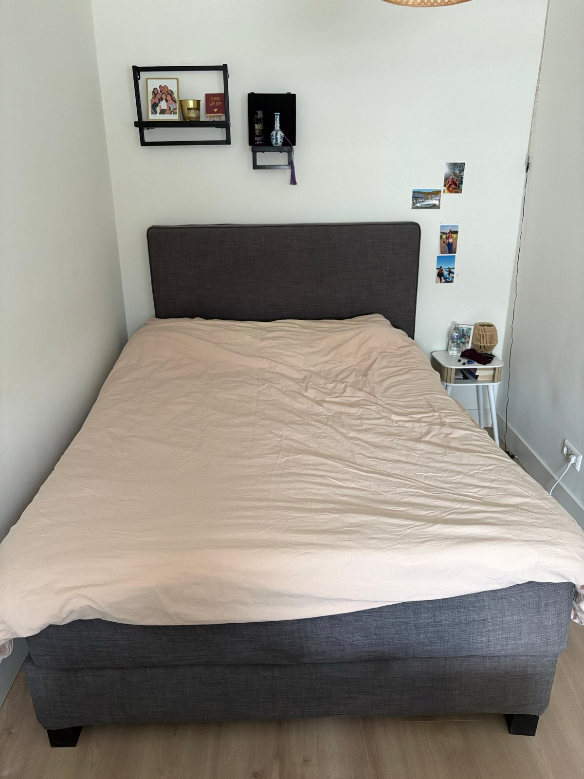 Boxspring Ikea, Ophalen, Gebruikt, Tweepersoons, 140 cm