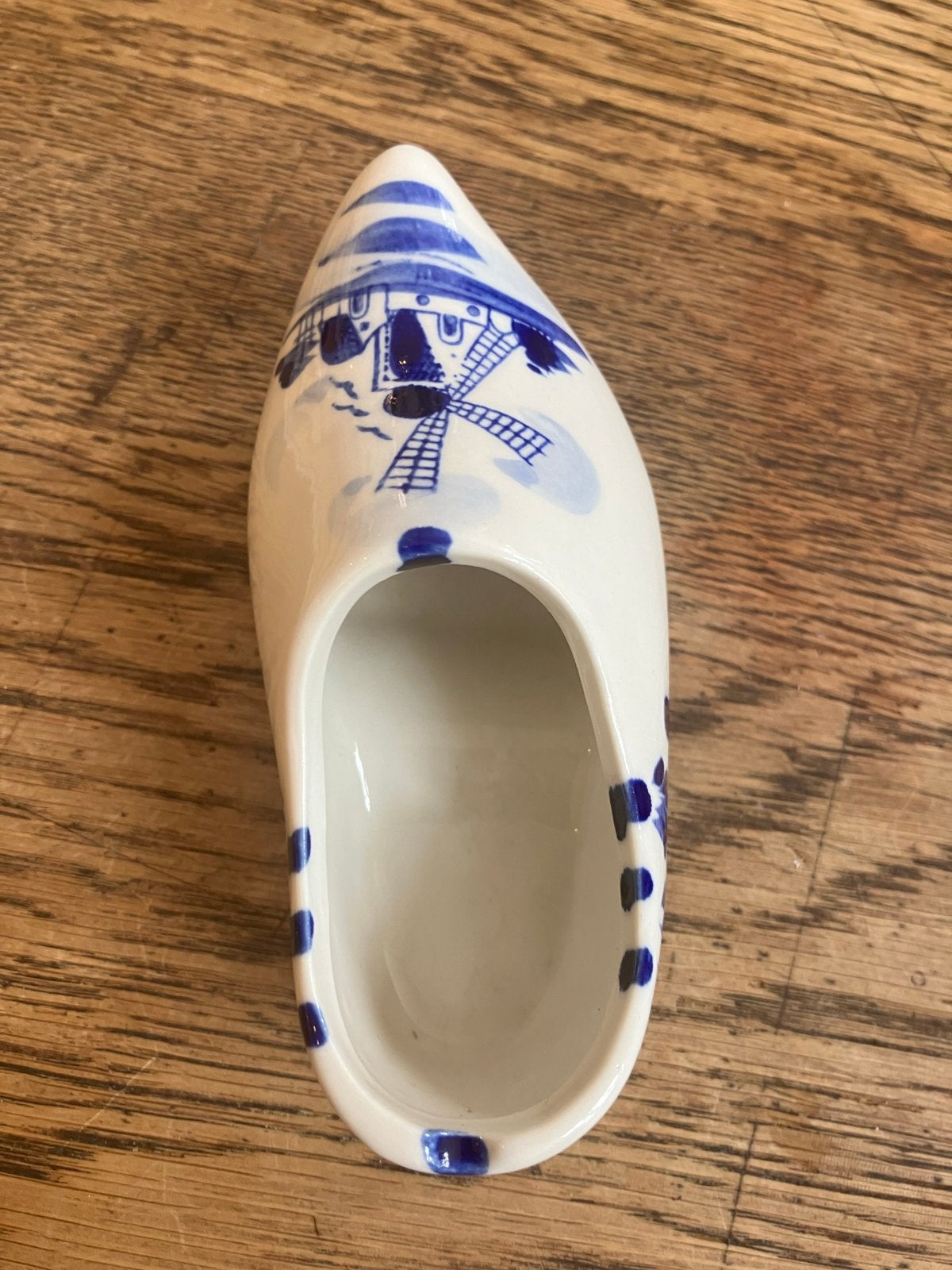 Delfts Blauw Klompje - Souvenir uit Hamburg, Antiek en Kunst, Ophalen of Verzenden