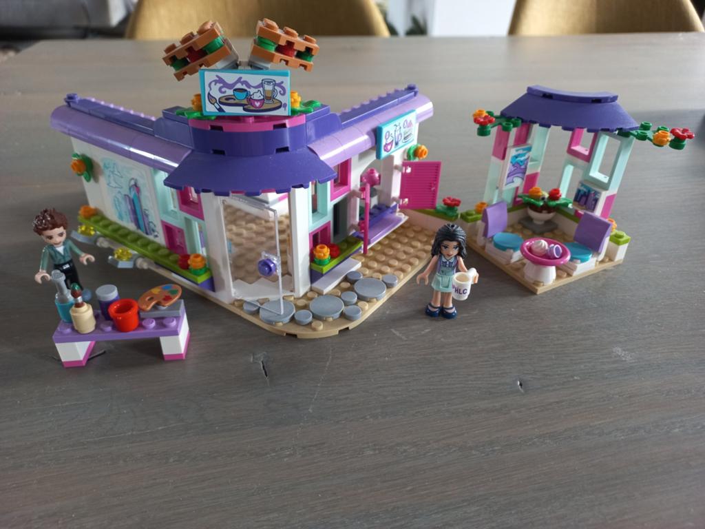 Lego Friends Emma's kunstcafé 41336, Lego, Friends, Ophalen of Verzenden, Compleet
