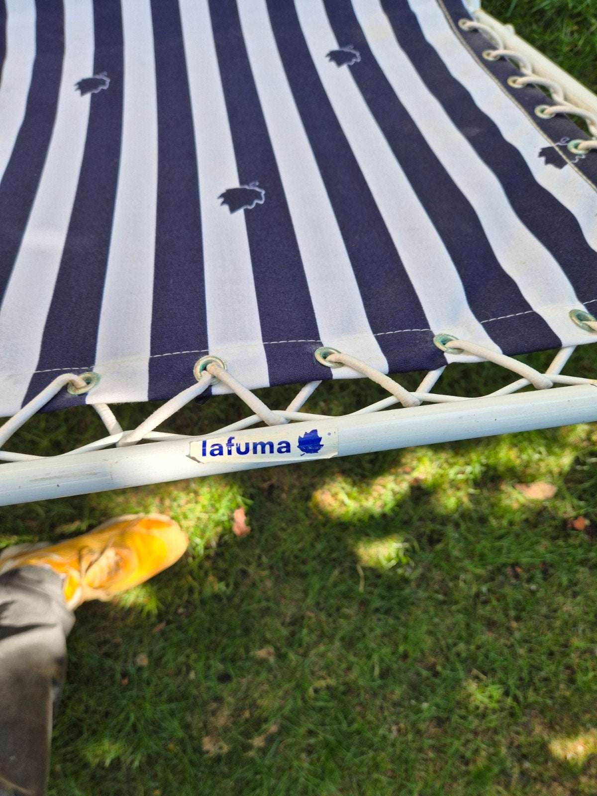 LaFuma ligstoel/strandstoel., Tuin en Terras, Ophalen, Zo goed als nieuw, Metaal, Inklapbaar
