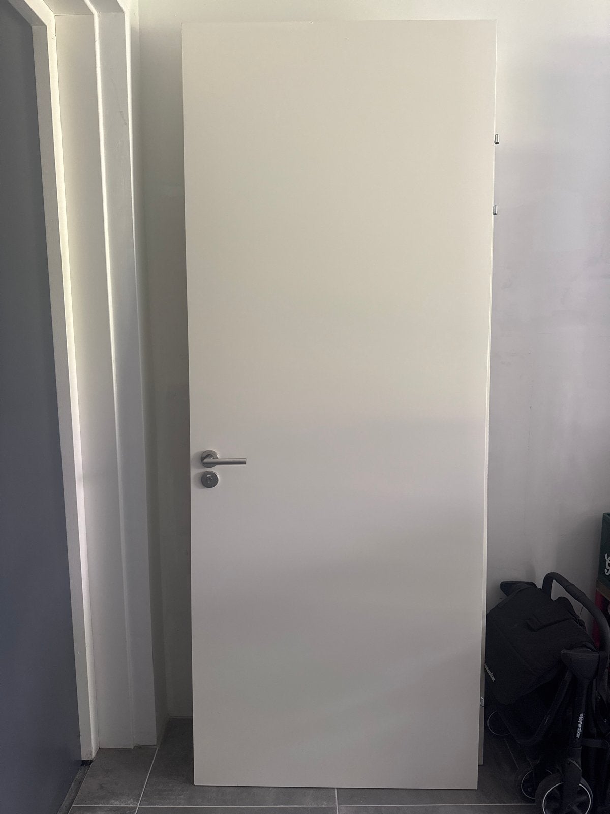 Witte Berkvens binnendeur 88x231,5 cm rechtsdraaiend, Ophalen, 80 tot 100 cm, 215 cm of meer, Binnendeur
