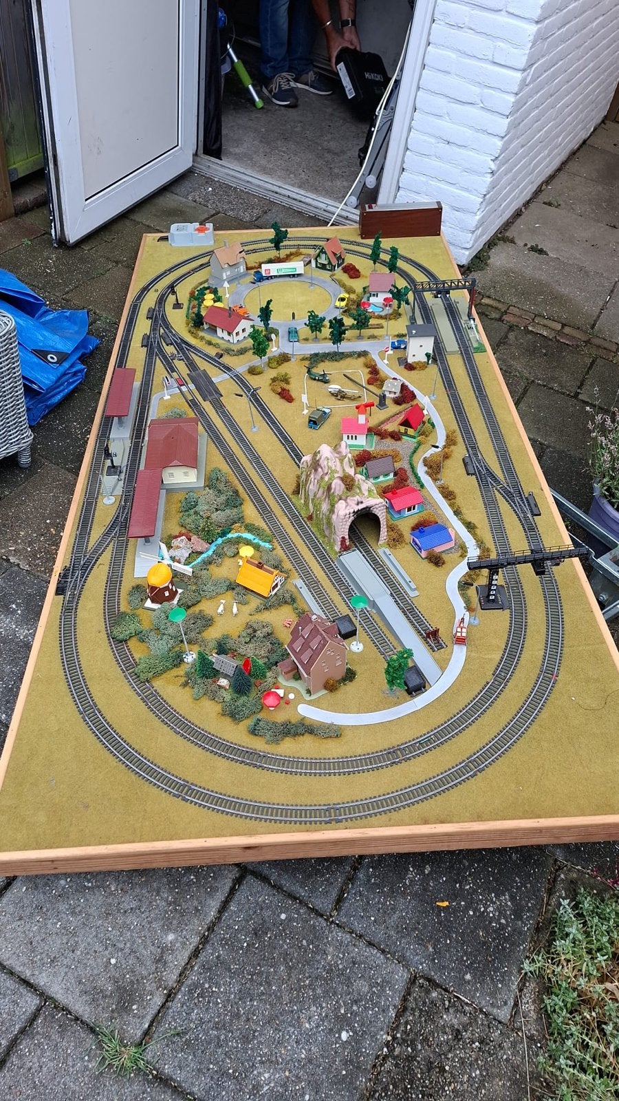 Modeltrein, modelbouw, landschap, Gelijkstroom, Ophalen of Verzenden, NS, Lima