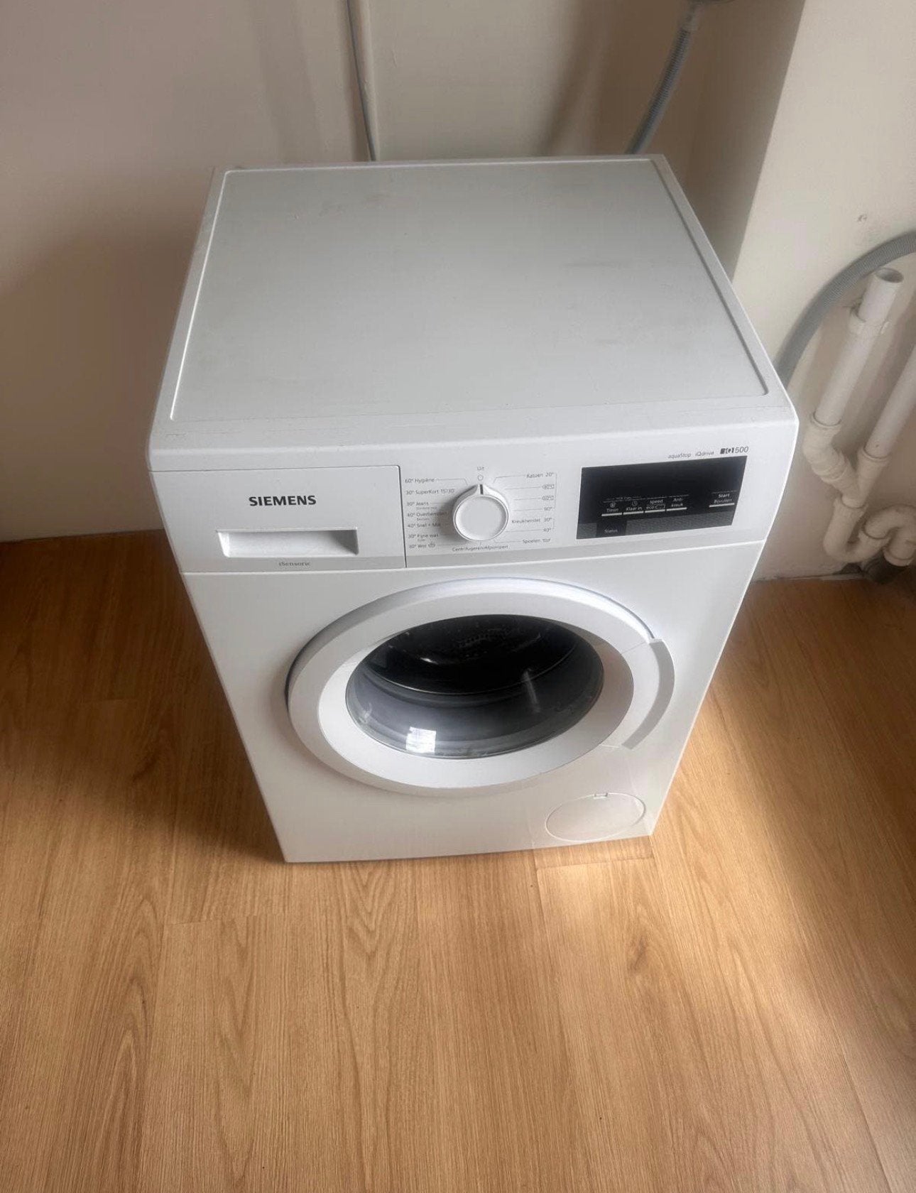 Siemens wasmachine, Ophalen, Zo goed als nieuw, 85 tot 90 cm, 1200 tot 1600 toeren