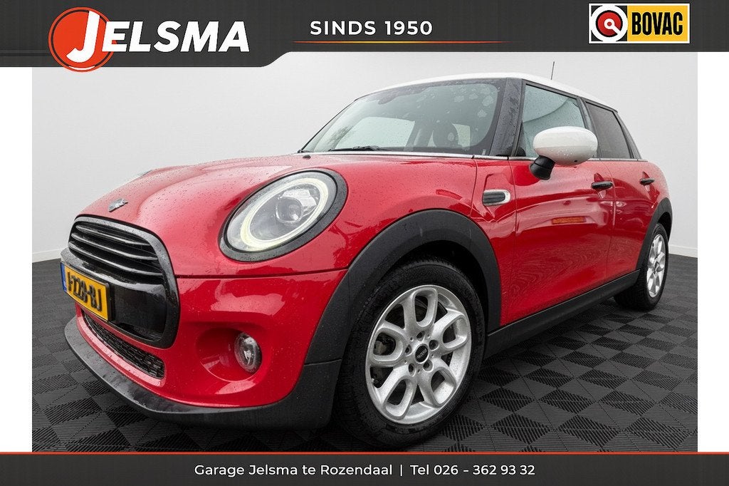 MINI Mini 1.5 136pk Cooper, Clima | Navi | Led (bj 2020), Auto's, Mini, Bedrijf, Te koop, Cooper, ABS, Airbags, Airconditioning