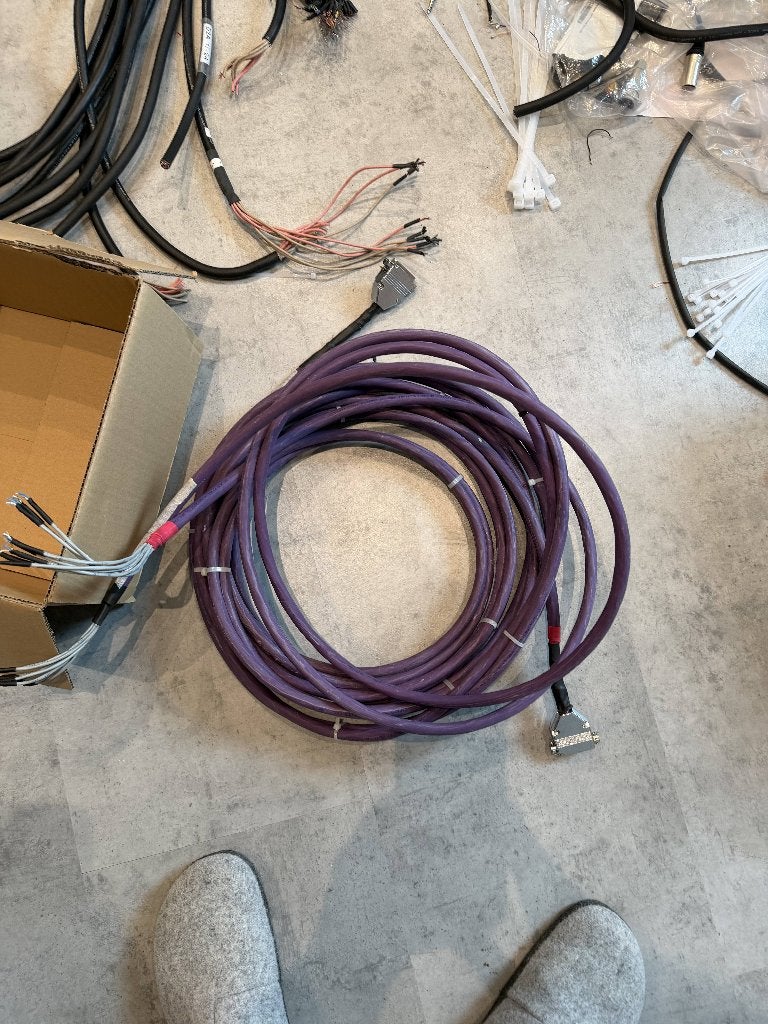 +- 30 meter 8 core kabels met DB25, Ophalen of Verzenden, Gebruikt, Microfoon