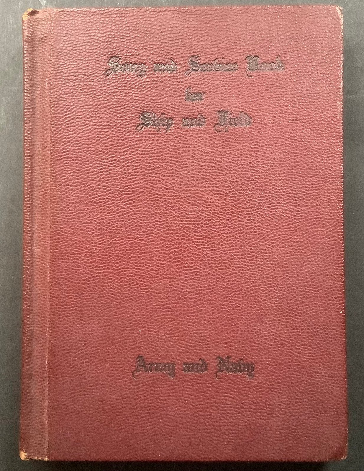 Somgs and service book, wo2, ww2, liedboek, leger, 1942, oud, Verzamelen, Ophalen of Verzenden, Overige soorten, Amerika, Boek of Tijdschrift