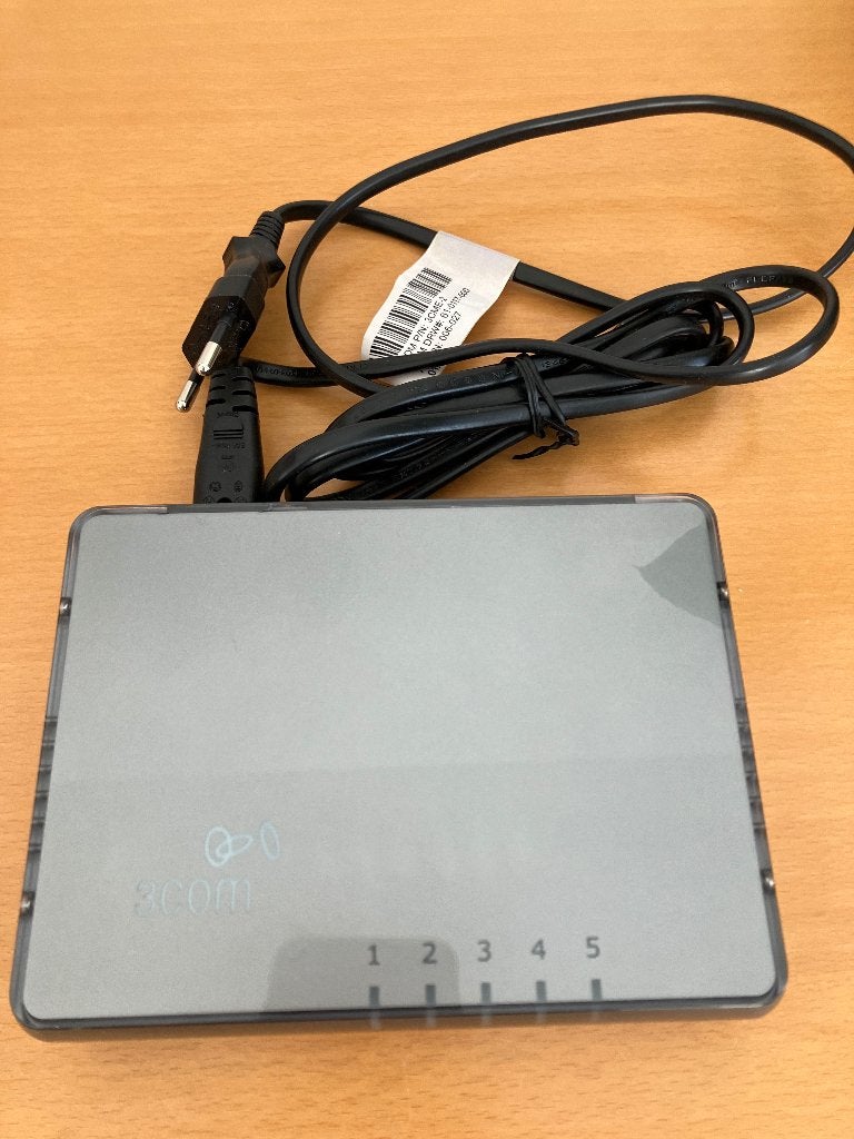 3Com Switch 5  - 3CFSU05 – Netwerk Switch, Computers en Software, Ophalen of Verzenden, Gebruikt