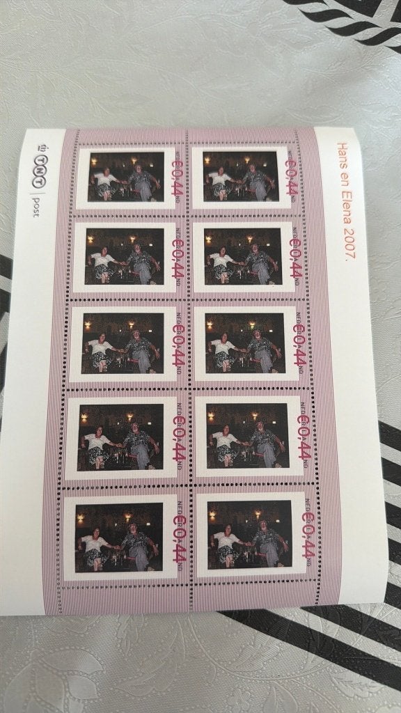 Nederland 2007 velletje persoonlijke zegels postfris, Ophalen of Verzenden, Na 1940, Postfris
