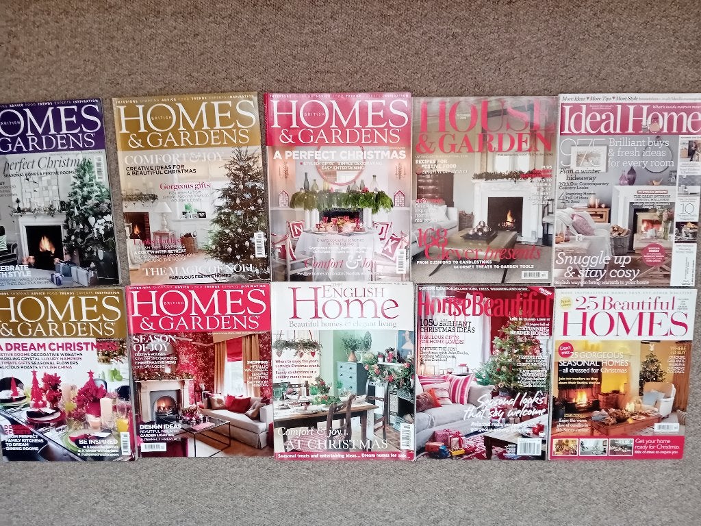 Homes and Gardens/House and Gardens Christmas., Verzamelen, Ophalen of Verzenden, 1980 tot heden, Buitenland, Tijdschrift