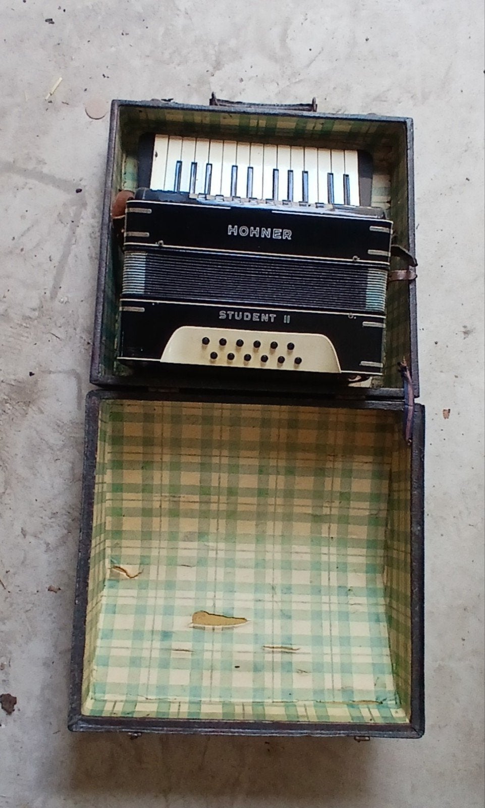 Hohner accordeon inclusief koffer., Ophalen, Gebruikt, 120-bas, Overige merken