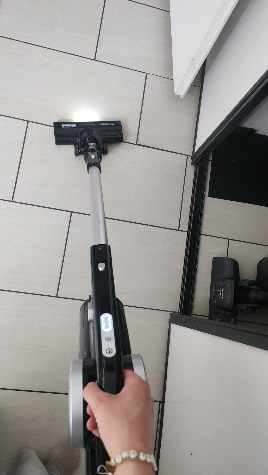 Steelstofzuiger snoerloos turbotronic spin pro, Ophalen of Verzenden, Zo goed als nieuw