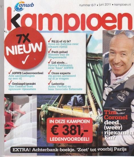 ANWB kampioen juni 2011 [2220]  [BoOvTi], Ophalen of Verzenden, Zo goed als nieuw, Overige typen