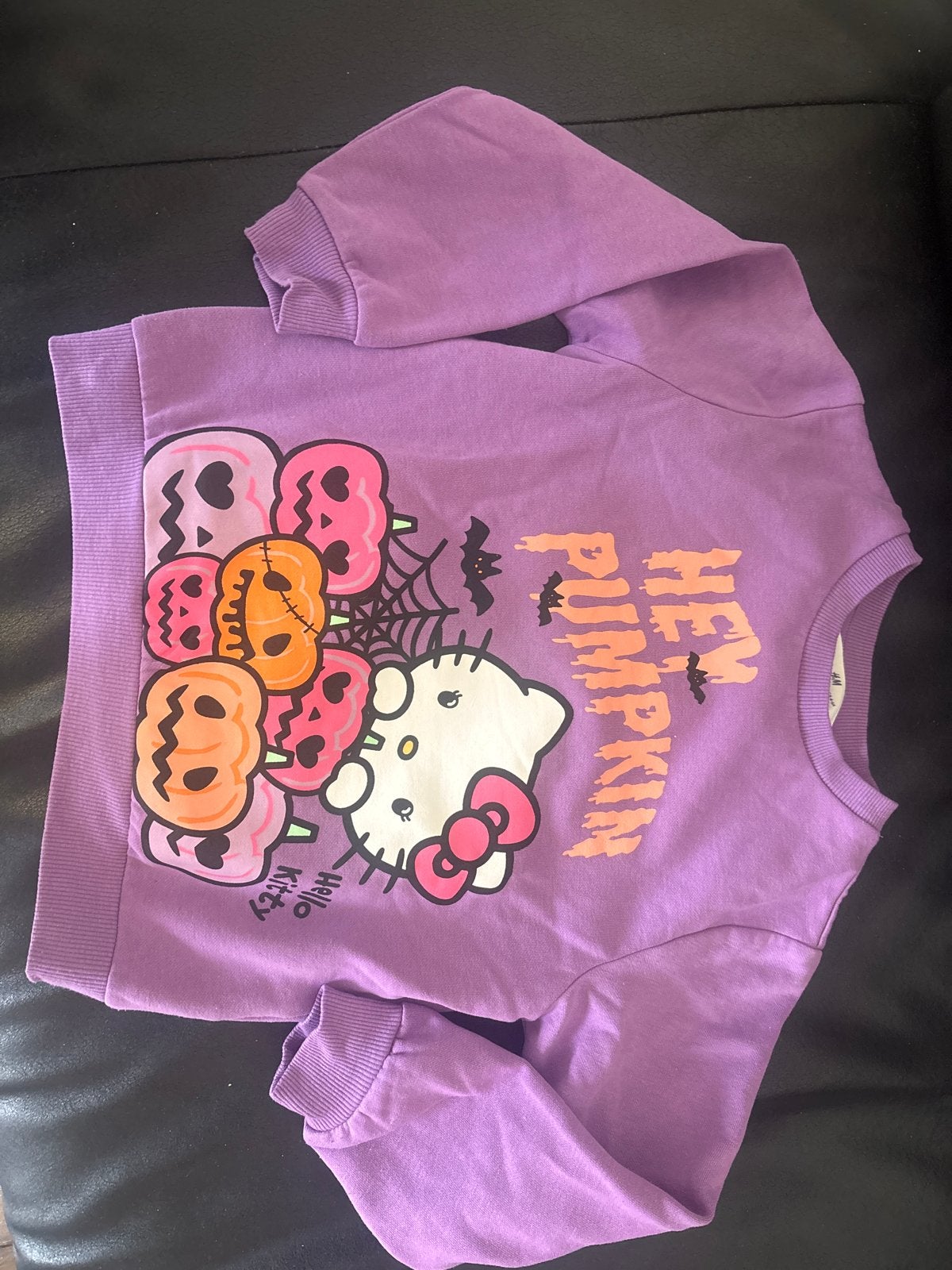 H&M Hello Kitty Halloween trui maat 110/116, Ophalen, Zo goed als nieuw, Meisje
