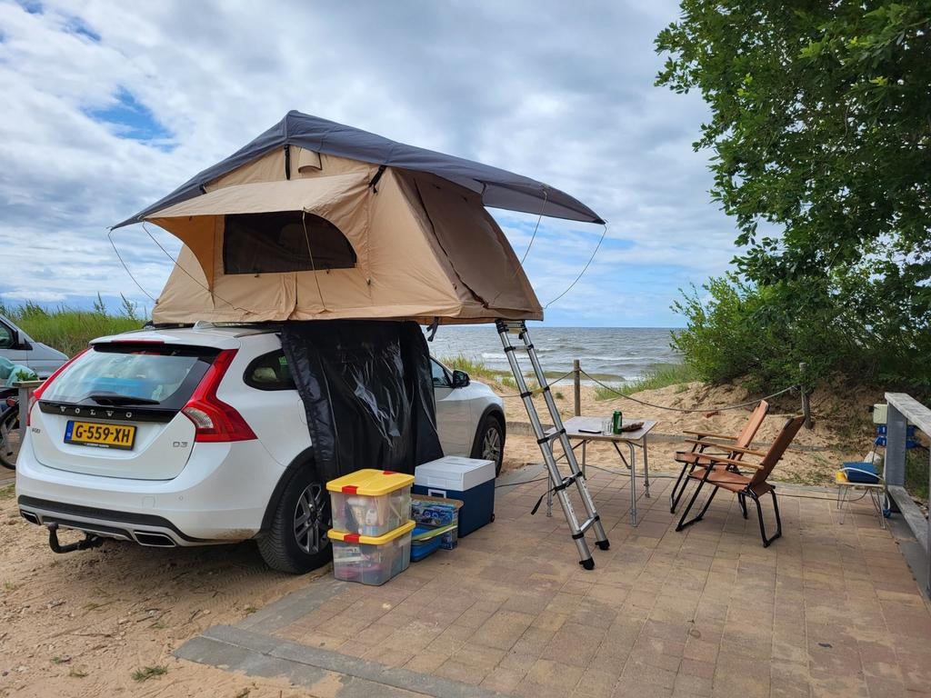 Daktent Camo 140, Caravans en Kamperen, Tenten, Ophalen, Tot en met 2