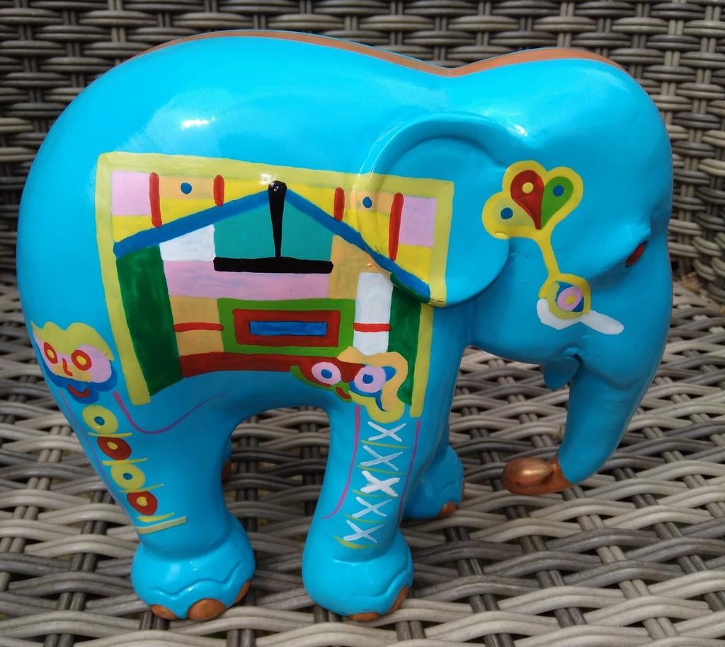 Elephant Parade Olifant "Joke" 15 cm hoog, Verzamelen, Ophalen of Verzenden, Zo goed als nieuw, Dier