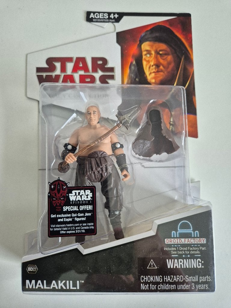 Star Wars TLC Red BD22 Malakili - Rancor Keeper, Verzamelen, Star Wars, Ophalen of Verzenden, Nieuw, Actiefiguurtje