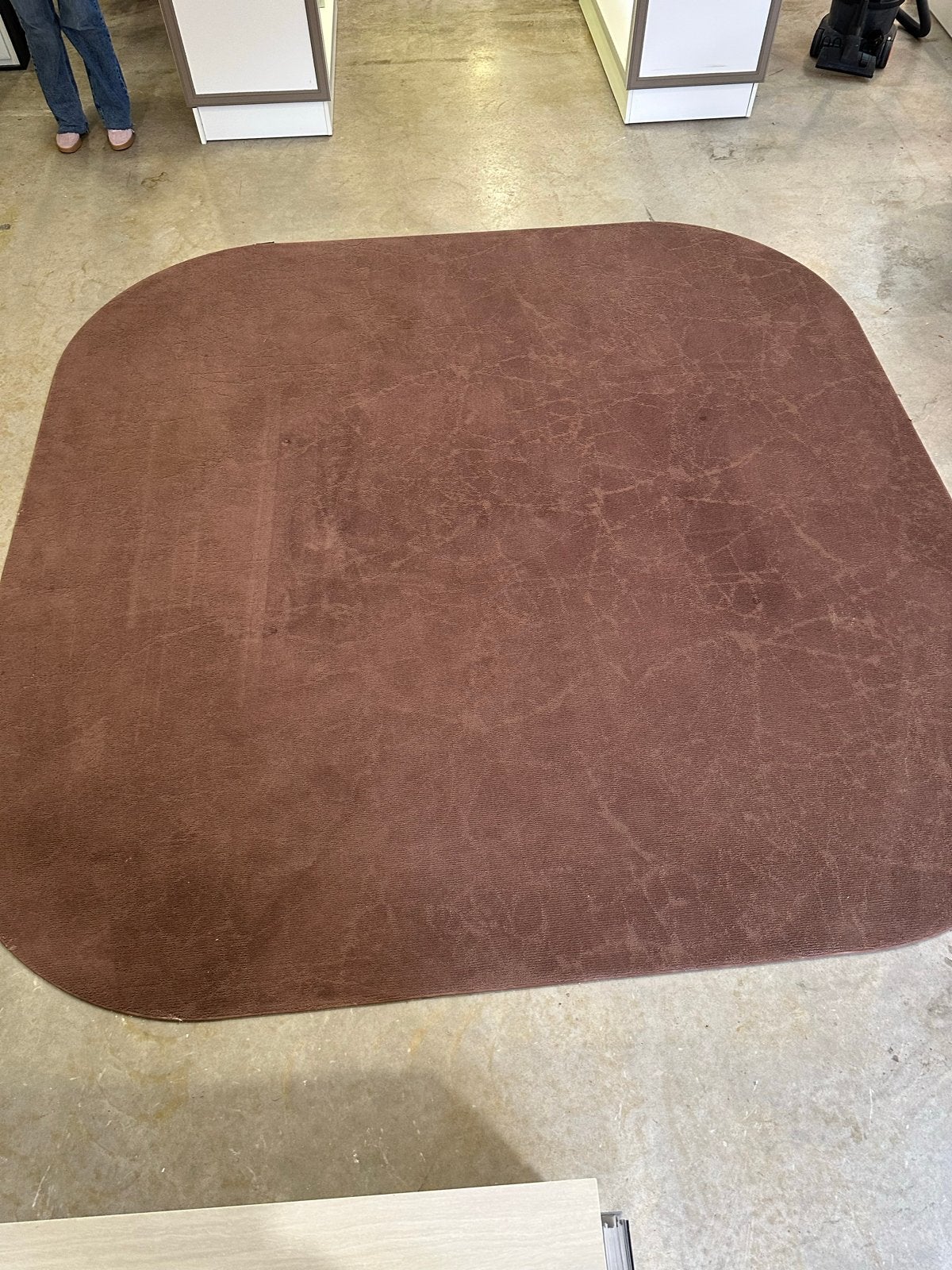 Desso carpet - Roze - 280x280 cm, Gebruikt, Stijlvol, Vierkant, 200 cm of meer
