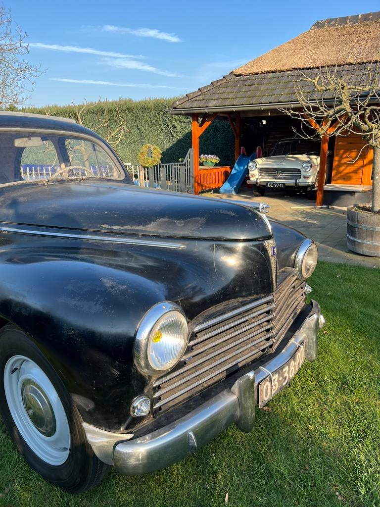 Peugeot 203 a, Auto's, Oldtimers, Zwart, Handgeschakeld, Grijs, Particulier