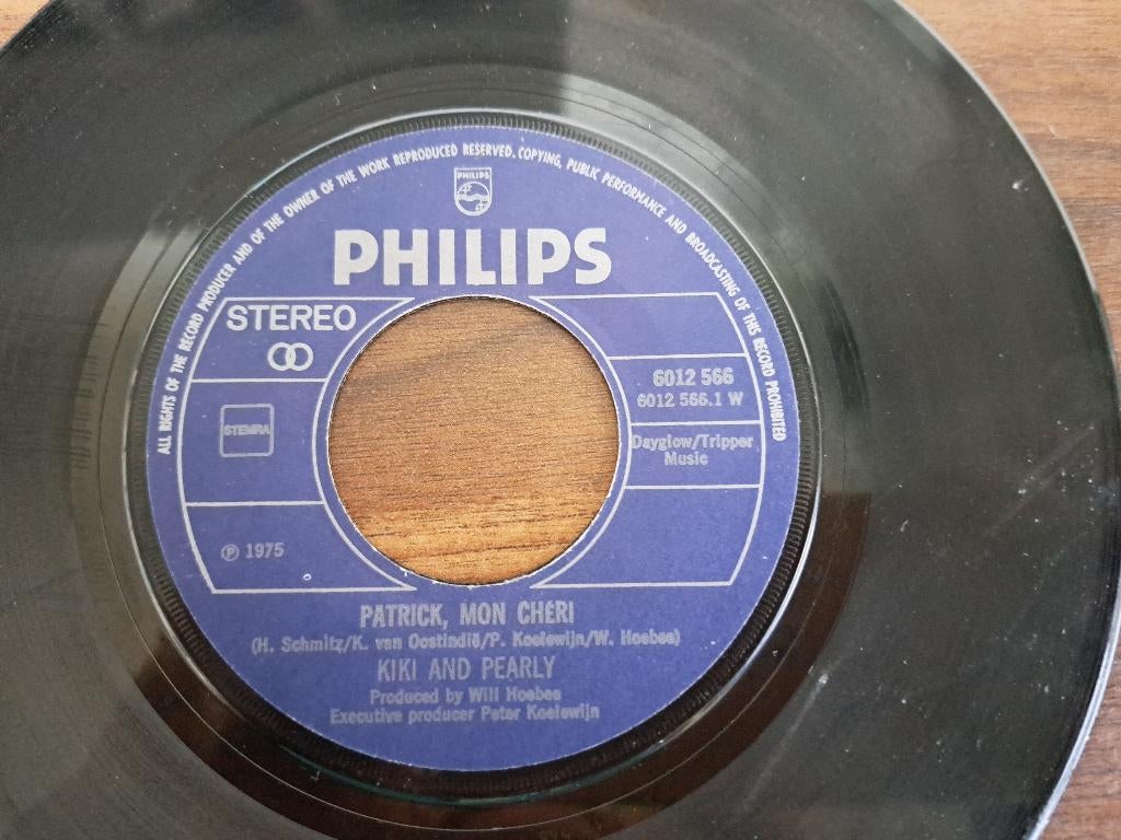 Kiki & Pearly – Patrick, Mon Cheri, 7 inch, Single, Ophalen of Verzenden, Pop