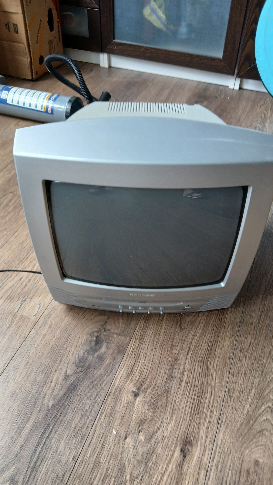 Grundig Davio 14 TVD 37-2401 Retro CRT TV, Audio, Tv en Foto, Televisies, Ophalen, Gebruikt, 50 Hz, Minder dan 40 cm