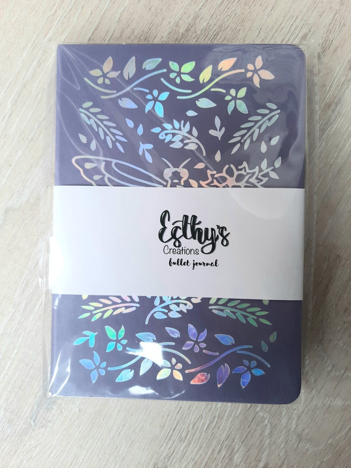 Esthy's Creations B6 bullet journal - libelle holografisch, Ophalen of Verzenden, Nieuw