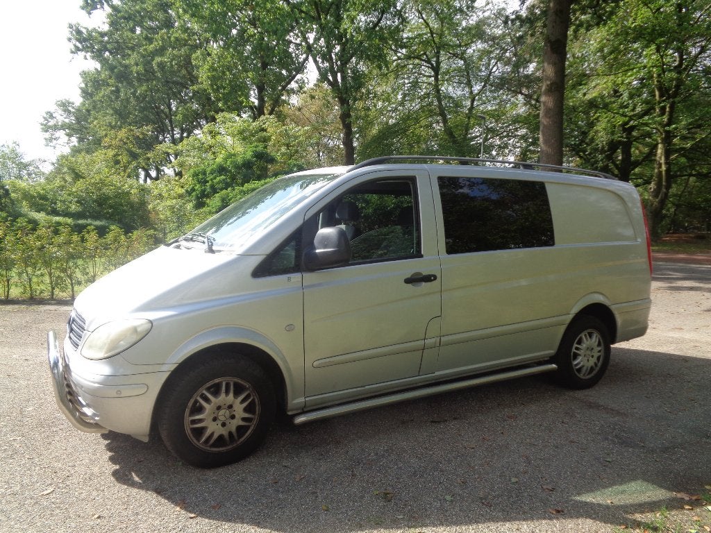 Mercedes Vito 2008 115 dubbel cabine 6 personen, Automaat, Overige carrosserieën, Mercedes-Benz, Diesel
