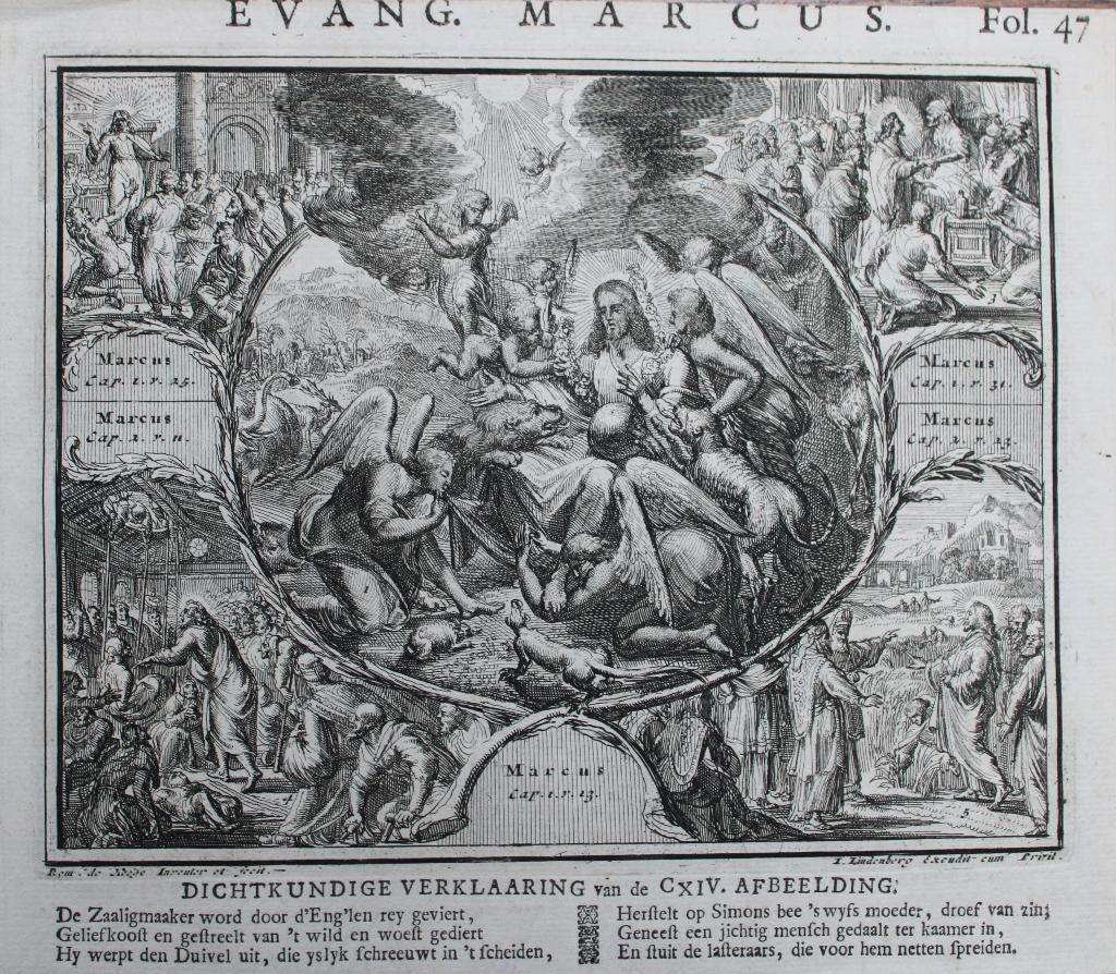 Romeyn De Hooghe: bijbelse kopergravure, Ophalen
