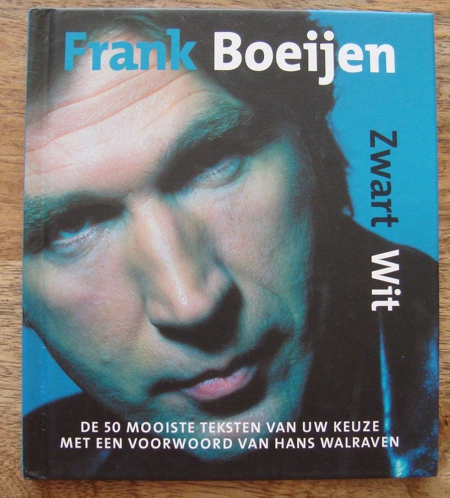 Frank Boeijen - Zwart Wit - hc, Artiest, Ophalen of Verzenden, Zo goed als nieuw, Frank Boeijen