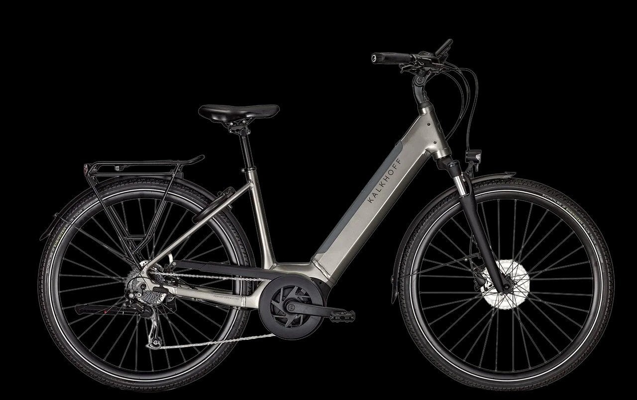 kalkhoff Endeavour 3b. move (zgan) e-bike e bike <3500km), 51 tot 55 cm, Ophalen of Verzenden, Zo goed als nieuw, 50 km per accu of meer