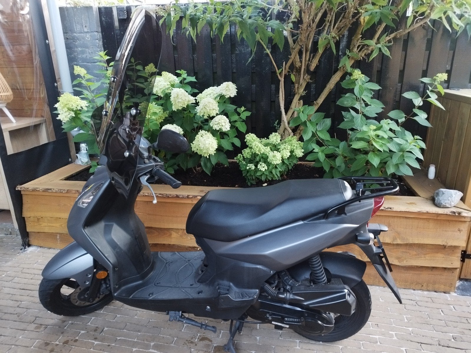 Sym Orbit II scooter - Grijs. Vaste Prijs, Fietsen en Brommers, Brommers | Overige merken, Ophalen, Gebruikt, Sym
